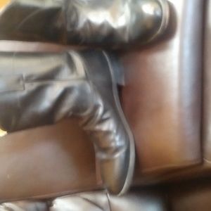 Justins mens leather boots, size 12